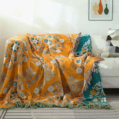 Elowen Reversible Nordic Throw Blanket | Yedwo Design