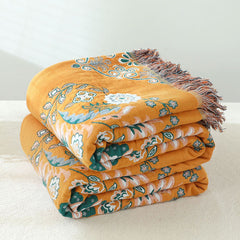 Elowen Reversible Nordic Throw Blanket | Yedwo Design