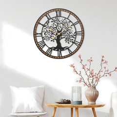 Farmhouse Tree of Life Wall Clock | Yedwo Design