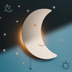 Floating Cloud LED Nursery Night Lamp | Yedwo