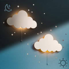 Floating Cloud LED Nursery Night Lamp | Yedwo