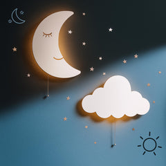 Floating Cloud LED Nursery Night Lamp | Yedwo