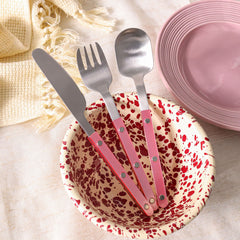French Dopamine Acrylic Handle Cutlery Set | Yedwo Design