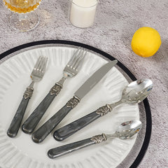 French Palace Inspired Stainless Steel Flatware Set | Yedwo