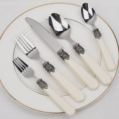 French Palace Inspired Stainless Steel Flatware Set | Yedwo