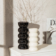 French Vintage Ceramic Vase | Yedwo