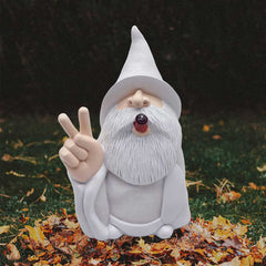 Funny Smoking Garden Gnome,  Yard Decoration