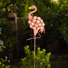 Garden Solar Flamingo Lights | Yedwo