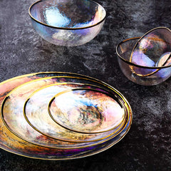Gold Iris Dinnerware Set | Yedwo Design
