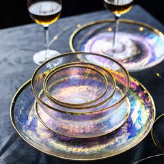 Gold Iris Dinnerware Set | Yedwo Design