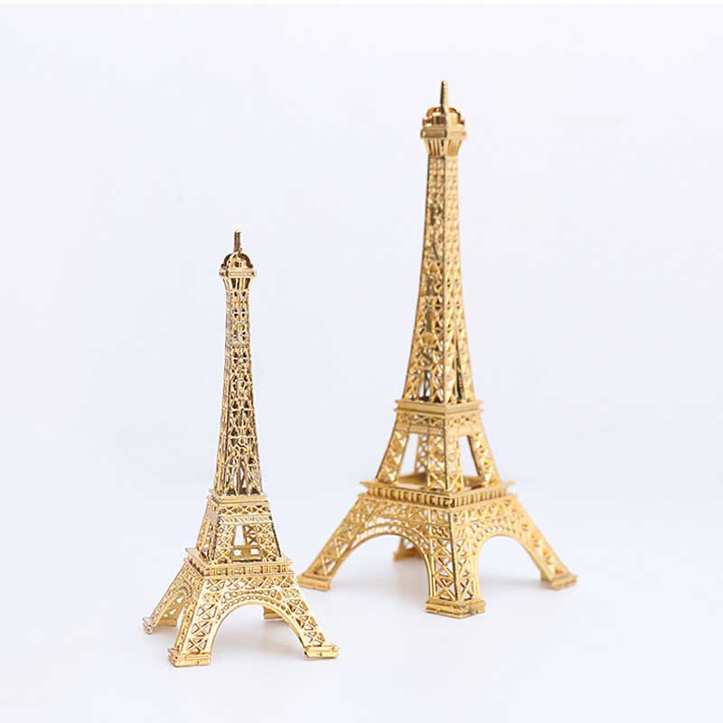 Gold Metal Paris Eiffel Tower | Yedwo Design