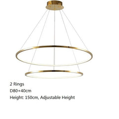 Golden Chrome Hanging Lamps | Yedwo Design