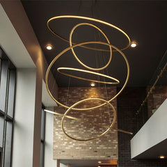 Golden Chrome Hanging Lamps | Yedwo Design