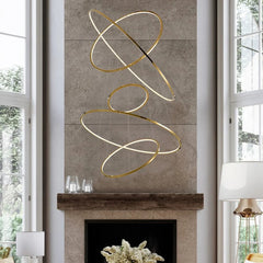 Golden Chrome Hanging Lamps | Yedwo Design