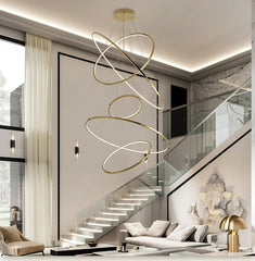 Golden Chrome Hanging Lamps | Yedwo Design