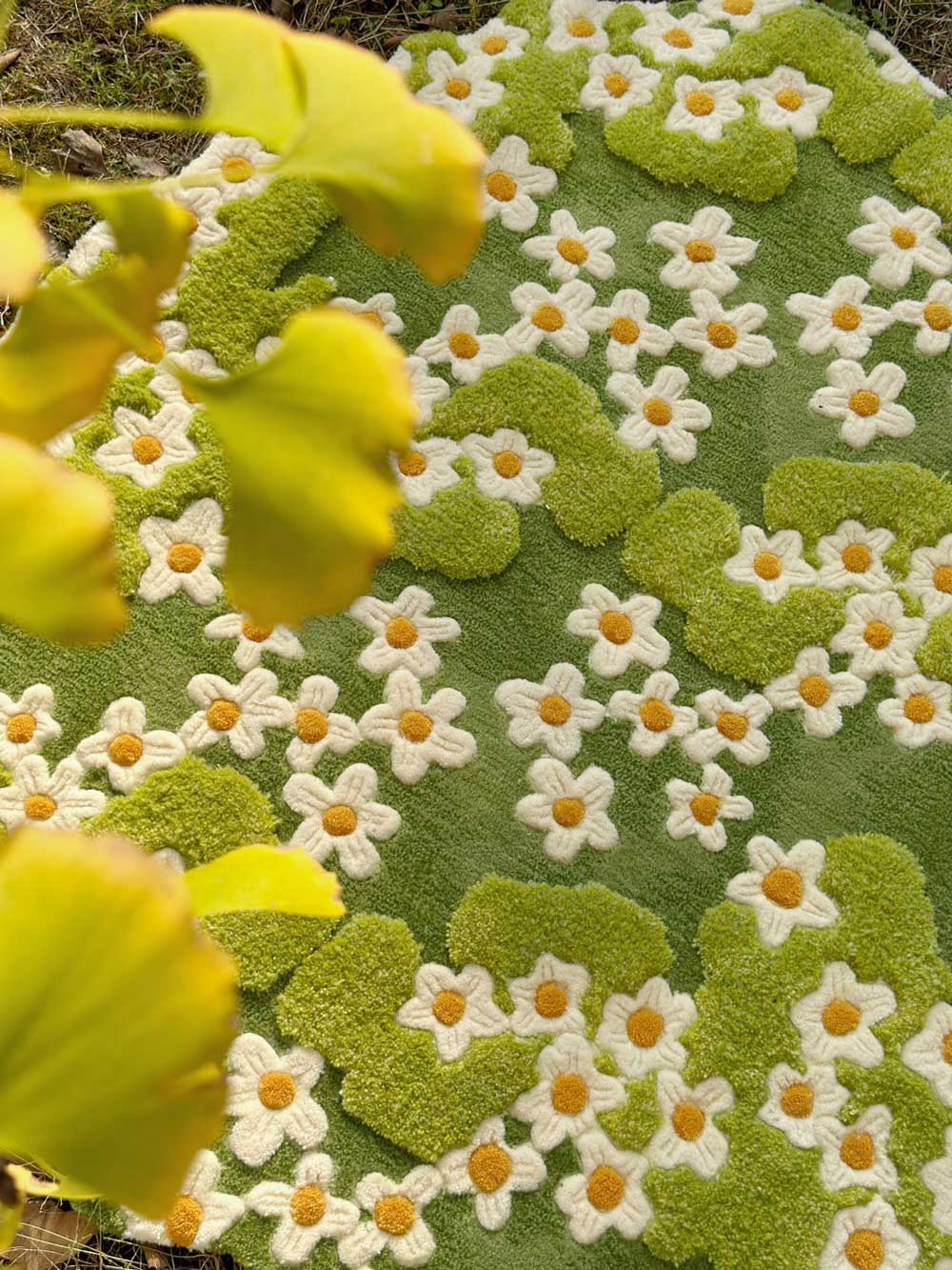 Flower Custom Rug Handmade Wonderland Garden 3D Flower Rug | Yedwo Design – YEDWO