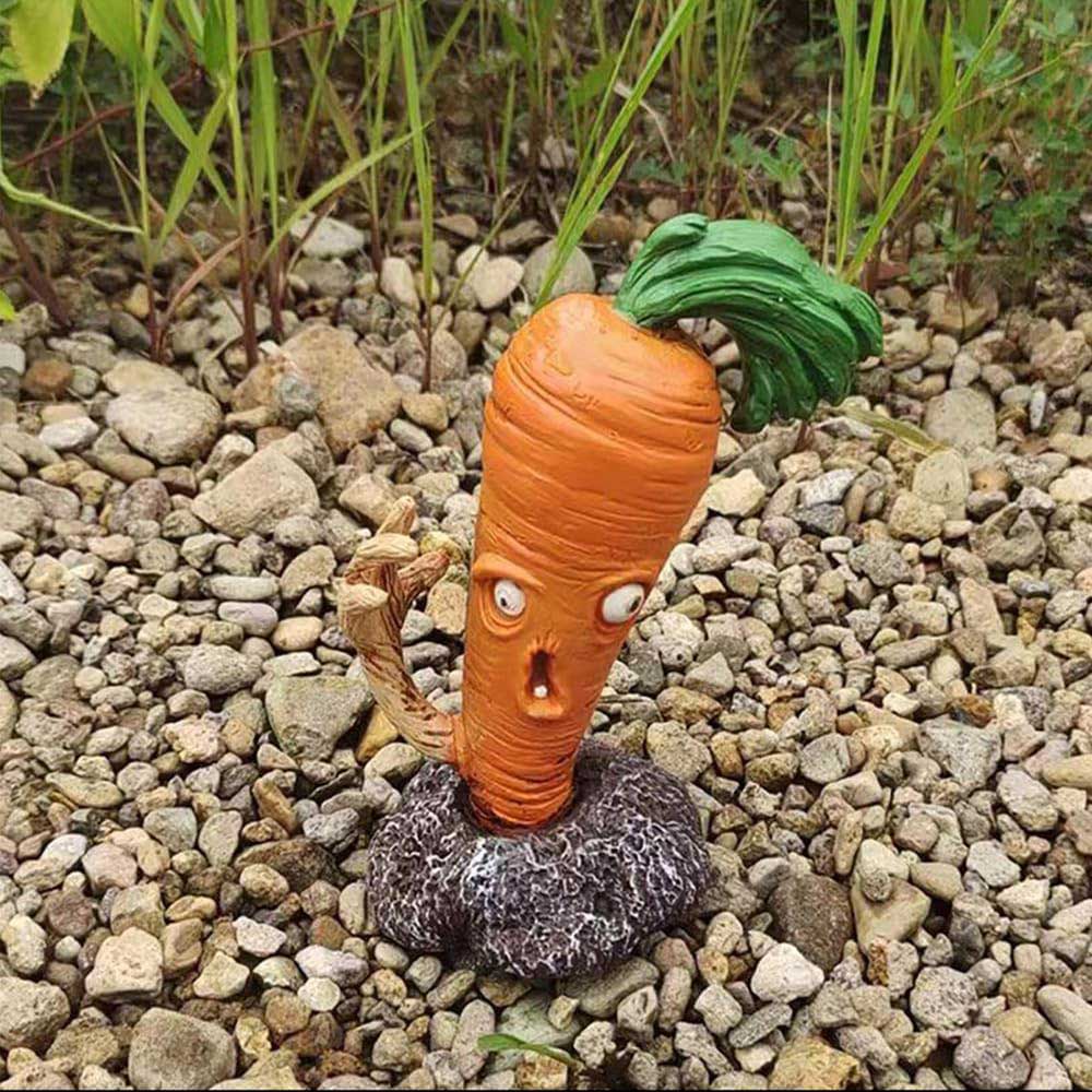 Halloween Vegetable Carrot Zombie Statue Decor | Yedwo Design