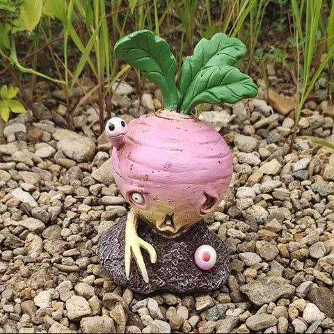 Halloween Vegetable Carrot Zombie Statue Decor | Yedwo Design