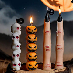 Halloween Pumpkin Ghost Scented Candle Set | Yedwo Design