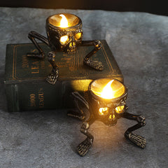 Halloween Skull Monster Candle Lantern Set | Yedwo