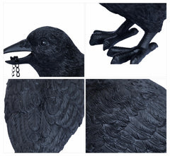 Handcrafted Gothic Raven Candle Holder | Yedwo Design