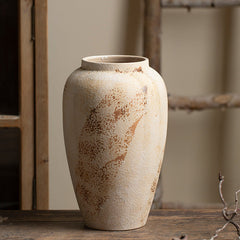 Handcrafted Vintage Pottery Wabi-Sabi Ceramic Vase | Yedwo Design