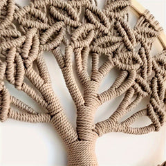 Handcrafted Boho Macramé Tree of Life Wall Hanging | Yedwo