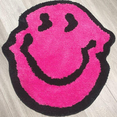 Handmade Twisted Smiling Flocking Rug | Yedwo Home