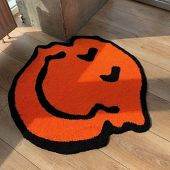 Handmade Twisted Smiling Flocking Rug | Yedwo Home