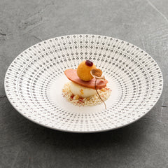 Heart Blossom Porcelain Dinner Plate | Yedwo Design