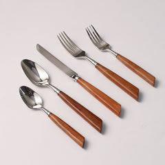 Hongguibao Wooden Handle Cutlery Set | Yedwo Design