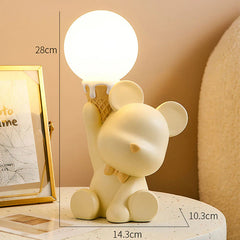 Ice Cream Bear Night Light Decor| Yedwo Design