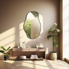 Irregular Asymmetrical Aesthetic Mirror | Yedwo Design