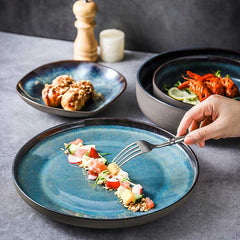 Japanese Kiln-Turned Irregular Ceramic Tableware | Yedwo Design