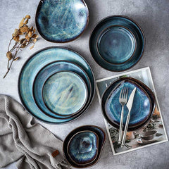 Japanese Kiln-Turned Irregular Ceramic Tableware | Yedwo Design