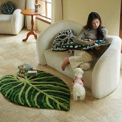 King Anthurium Jungle Tufted Rug | Yedwo Design