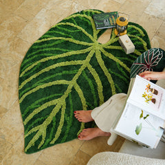 King Anthurium Jungle Tufted Rug | Yedwo Design