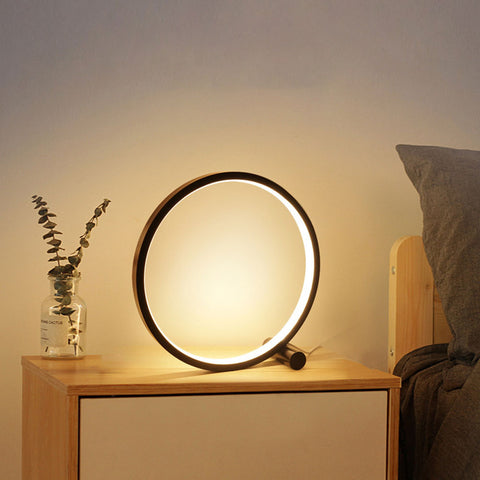 Larde Touch Dimming Circle Table Lamp | Yedwo