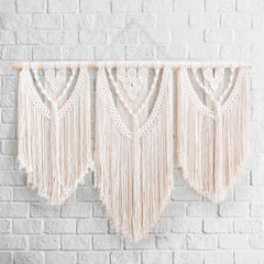 Large Boho Macrame Woven Tapestry | Yedwo Design