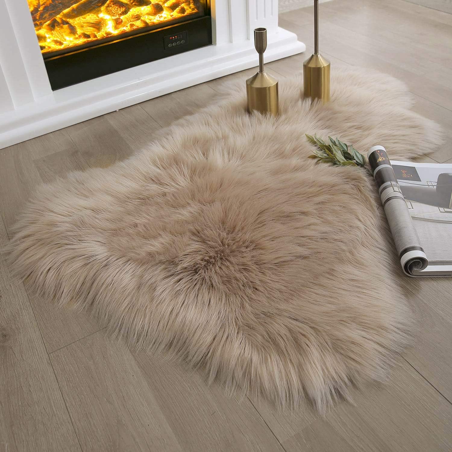 Living Room Ultra Soft Fluffy Shaggy Area Rug | Yedwo Home