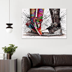 Love in Jordan Canvas Print Wall Art | Yedwo Design