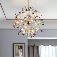Luxe Branch Lucky Energy Agate Chandelier | Yedwo Design