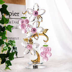Luxury Crystal Glass Grape Sculpture | Yedwo Design
