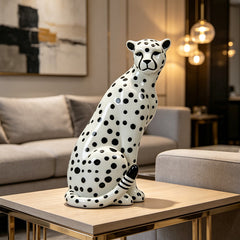 Luxury Pink Leopard Sculpture | Yedwo Design