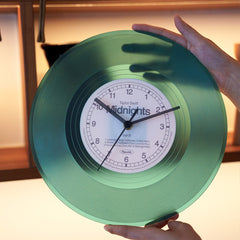 Luxury Resin Retro Art Vinyl Record Clock | Yedwo Design