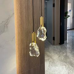 Luxury Iceberg Crystal Pendant Light | Yedwo Design