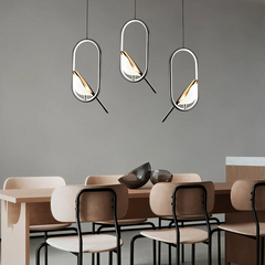 Luxury Pendant Light with Golden Bird | Yedwo Design