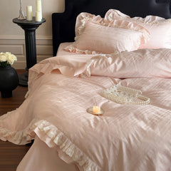 Madeleine French Cream Cotton Bedding Set | Yedwo