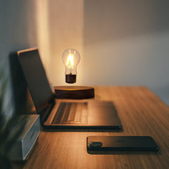 Magnetic Levitating Bulb 360 Degree Table Lamp | Yedwo Design