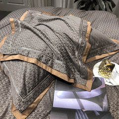 Martin 120S Luxury Long-Staple Cotton Sateen 4-Piece Bedding Set